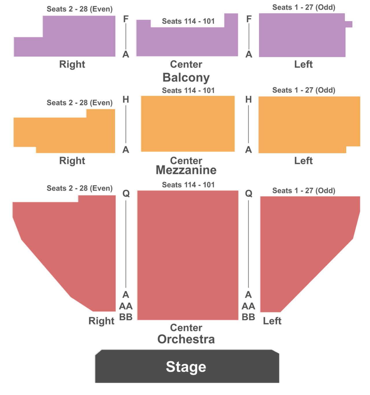 Stomp Nyc Seating Chart